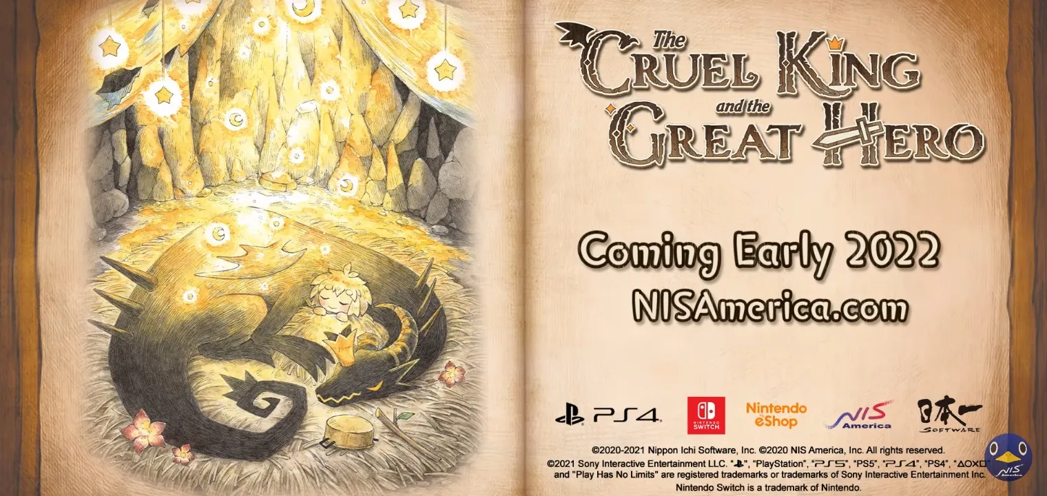 Game The Cruel King and the Great Hero Akan Tersedia Untuk Nintendo Switch dan PS4