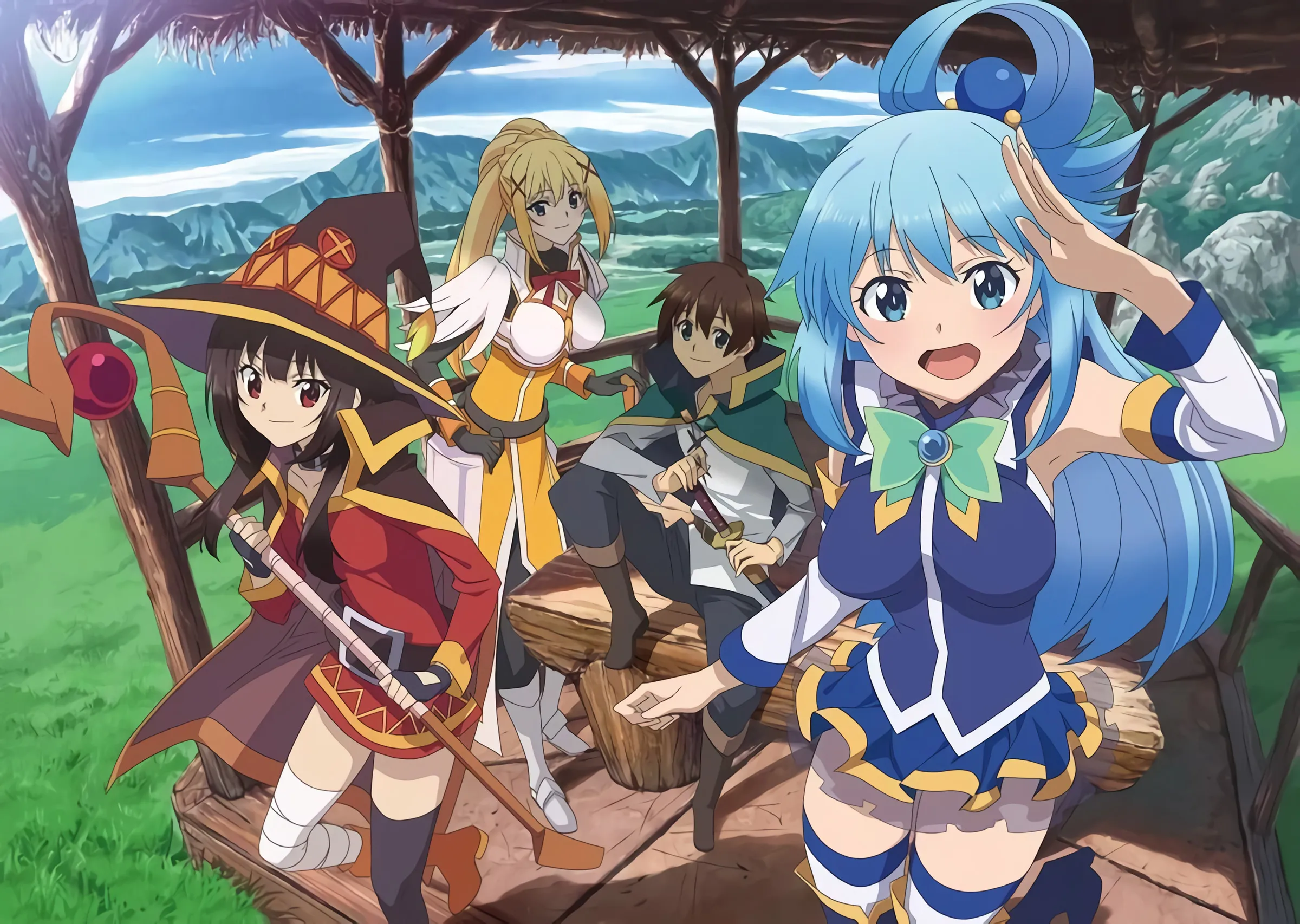Serial Novel Ringan Konosuba akan Mendapatkan Adaptasi Anime Terbaru