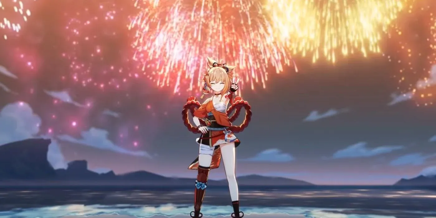 Yoimiya Firework