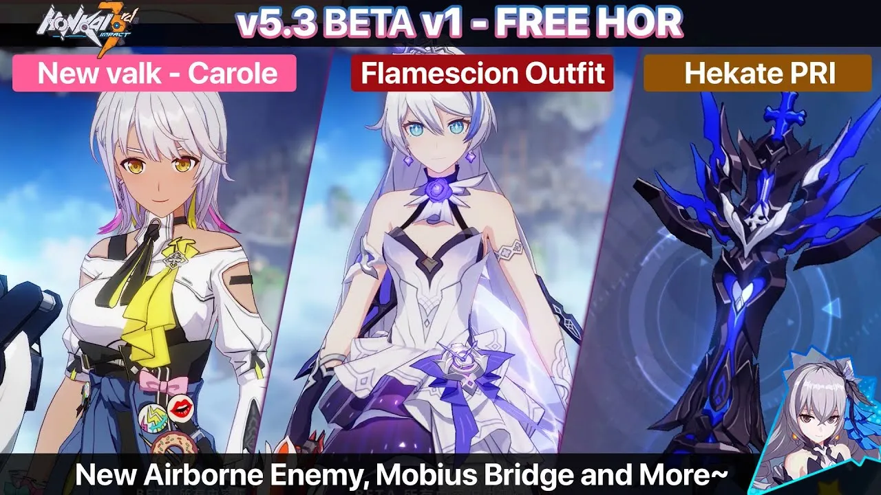 Honkai Impact 3 Merilis v5.3 [Pasca Senja] pada tanggal 2 Desember