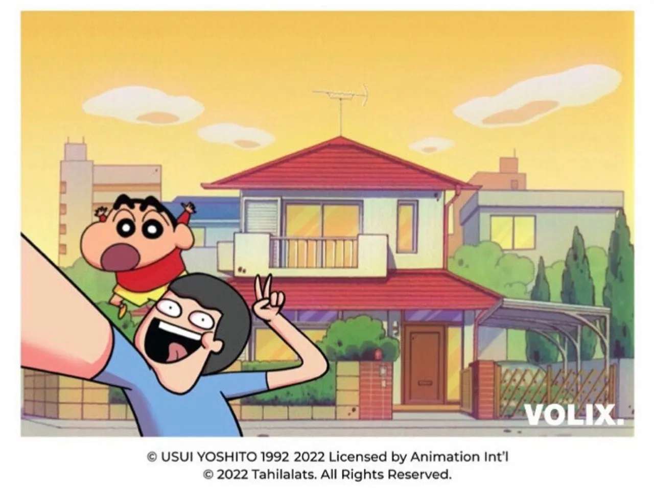 Tahilalats Resmi Berkolaborasi dengan Crayon Shinchan