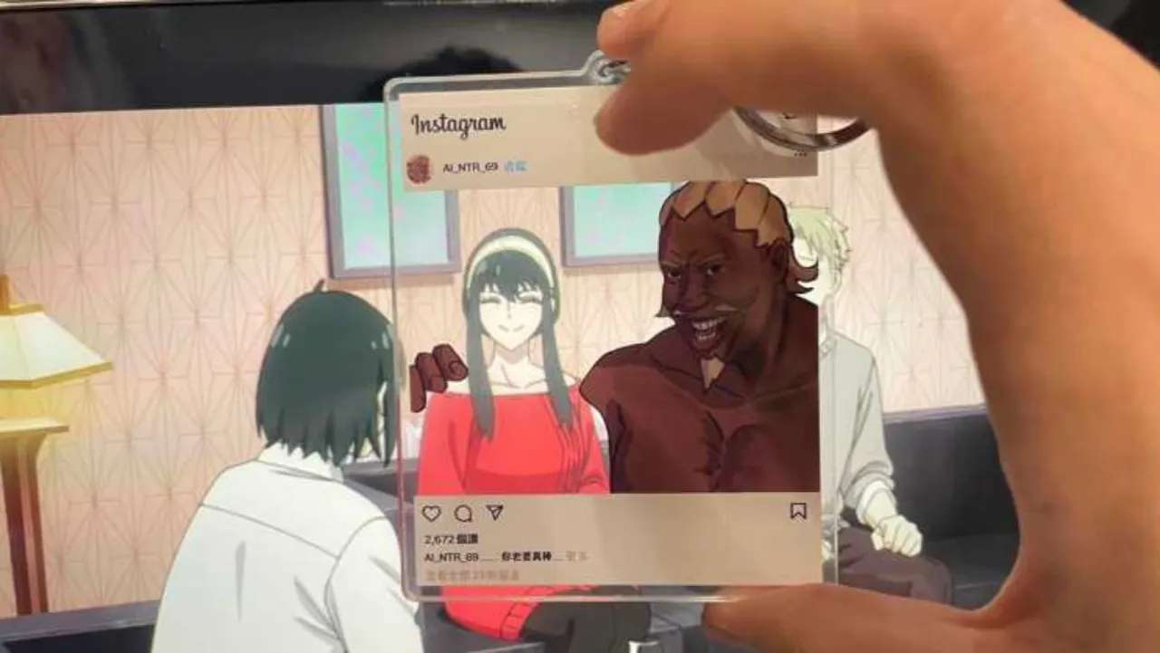 Artis Taiwan Membuat Gantungan Raikage yang Bisa Mencuri Waifu Kalian