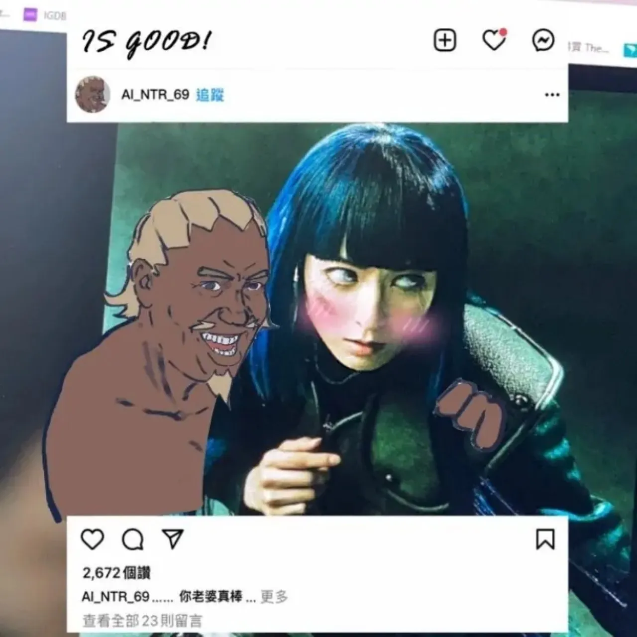 Artis Taiwan Membuat Gantungan Raikage yang Bisa Mencuri Waifu Kalian