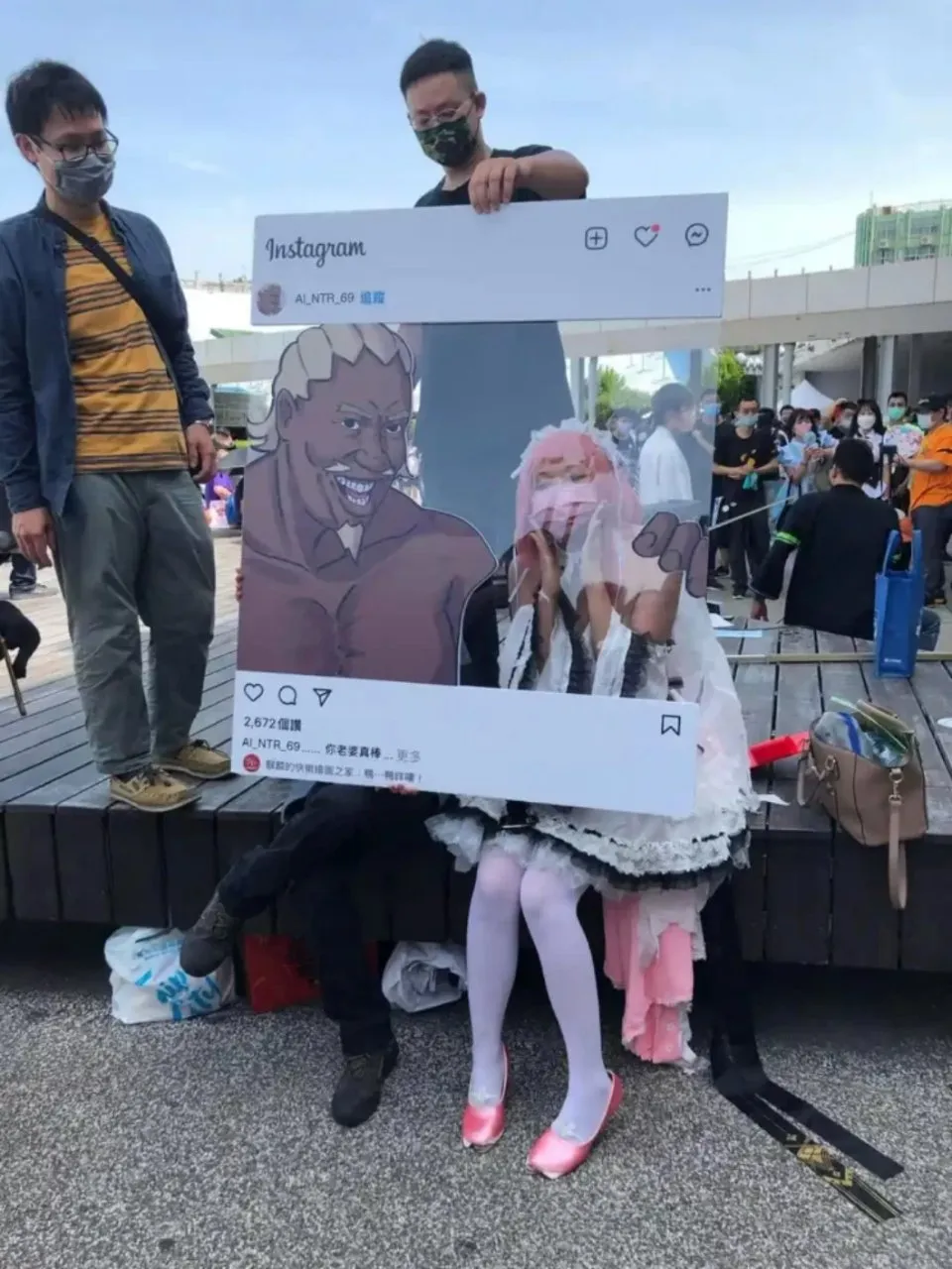 Artis Taiwan Membuat Gantungan Raikage yang Bisa Mencuri Waifu Kalian