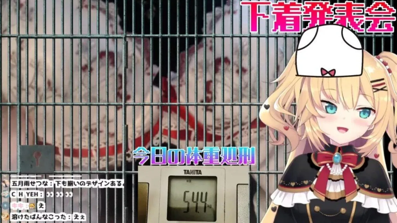 VTuber Akai Haato Menunjukkan Lingerie-nya kepada Pemirsa