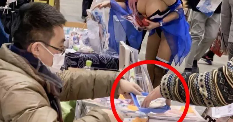 Orang Asing yang Terkesan dengan Kebersihan Jepang Membuat Oppai Besar Coser Menjadi Hot Topic