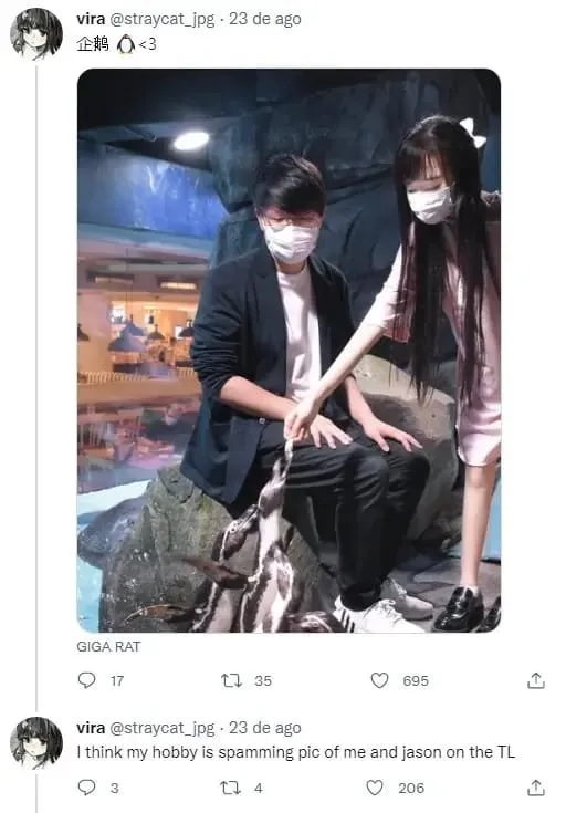 Gadis Coser Menjilati "Es Krim" Pacarnya dalam Foto, Lalu Seseorang Mencoba Mengukur Es Krim Itu