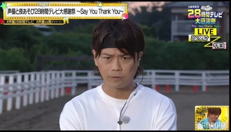 Seiyuu Tasuku Hatanaka Melampaui Kuda Pacu dalam Lari 250m