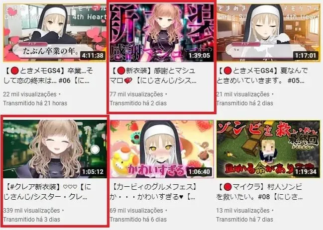 Penampilan Baru Vtuber Sister Claire Membuatnya Mendapatkan Lebih Banyak Views
