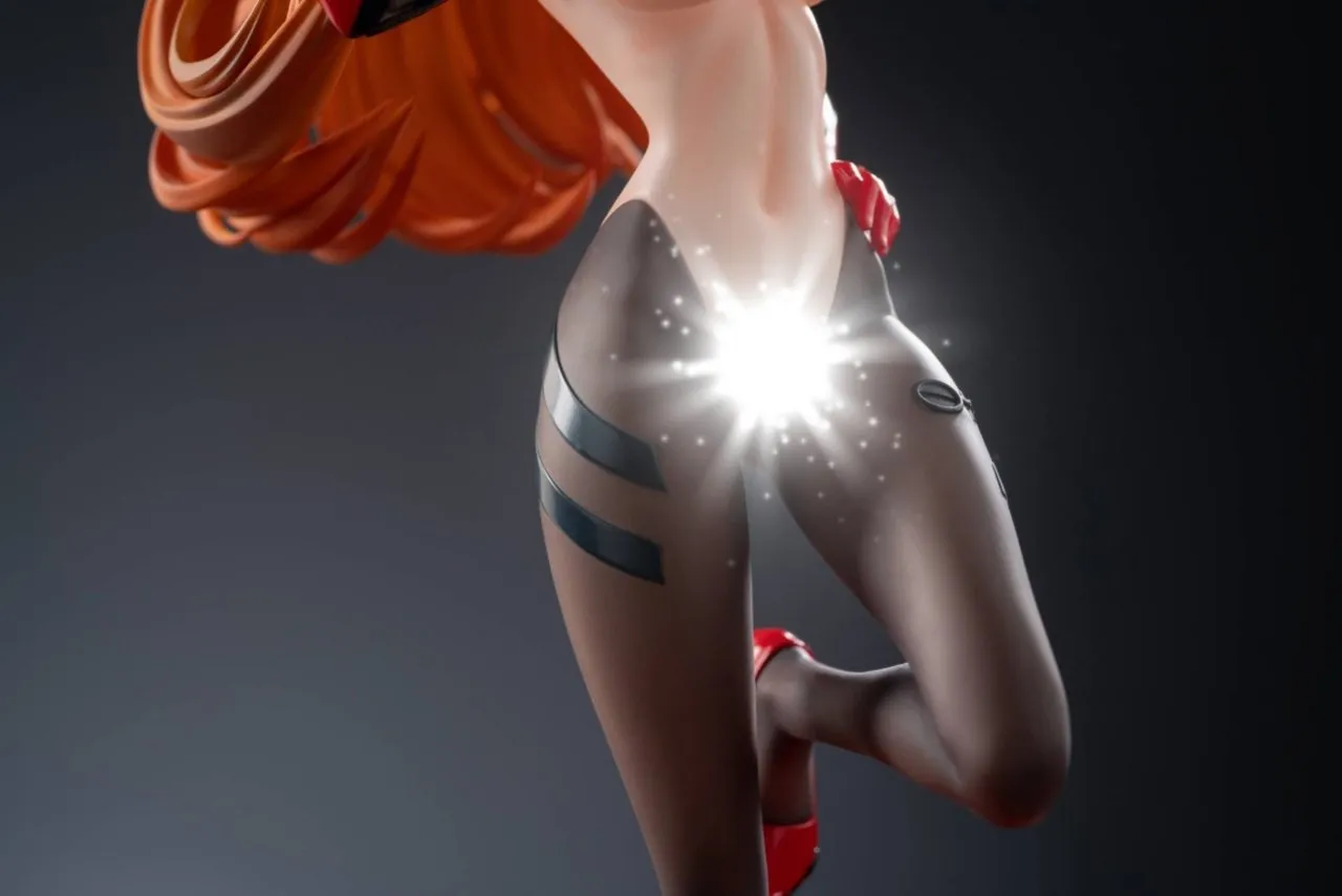 Asuka dari Evangelion Mendapatkan Figur Bunny Erotis