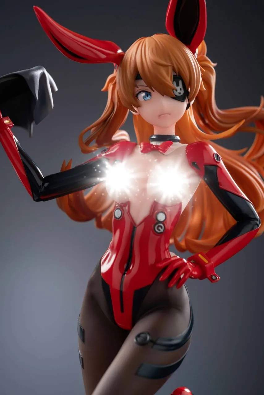 Asuka dari Evangelion Mendapatkan Figur Bunny Erotis
