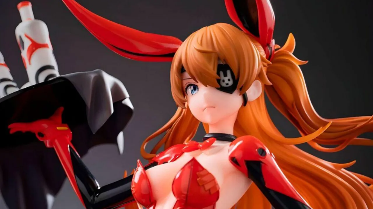 Asuka dari Evangelion Mendapatkan Figur Bunny Erotis