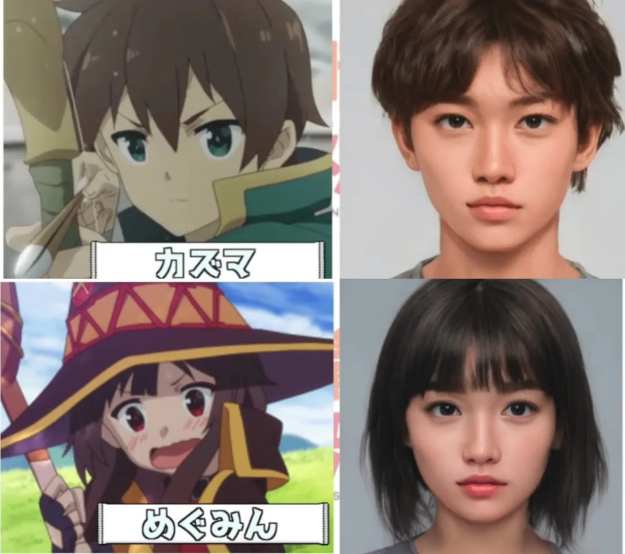 Beginilah Karakter KonoSuba kalau Mereka Benar-benar Orang yang Nyata