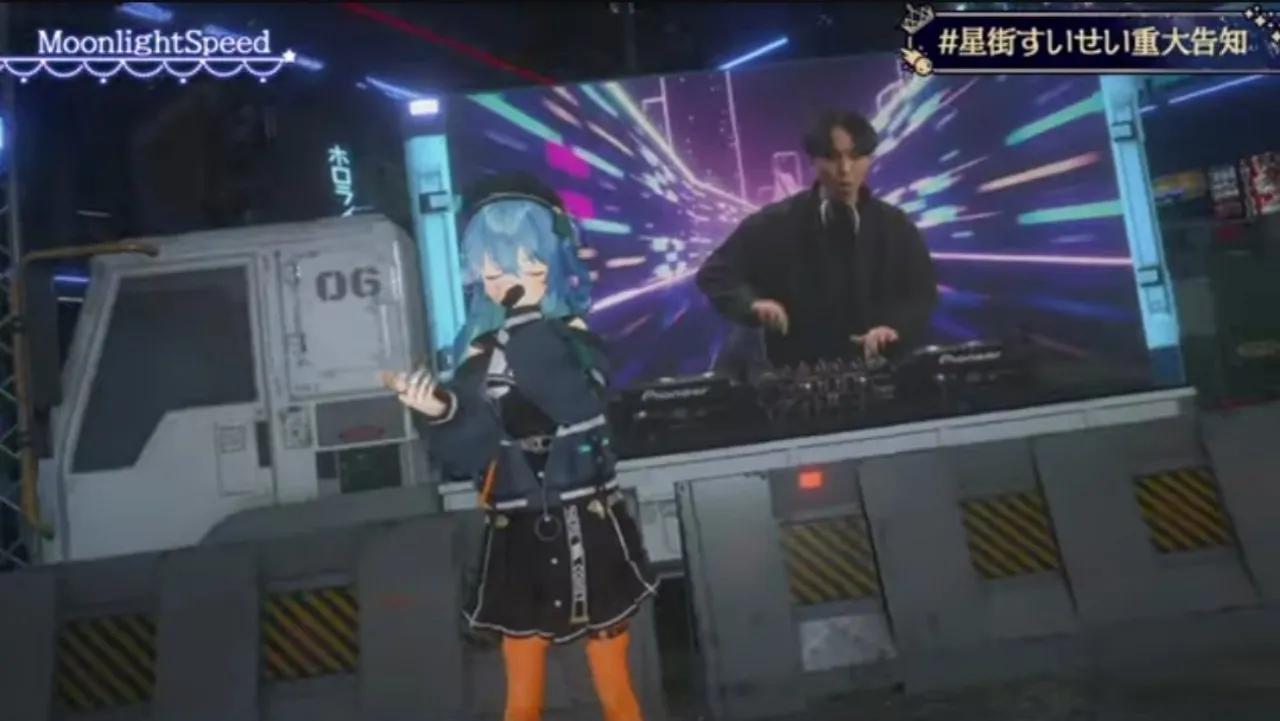 Bintang Hololive Hoshimachi Suisei Kembali dari Hiatus dengan Konser Besar