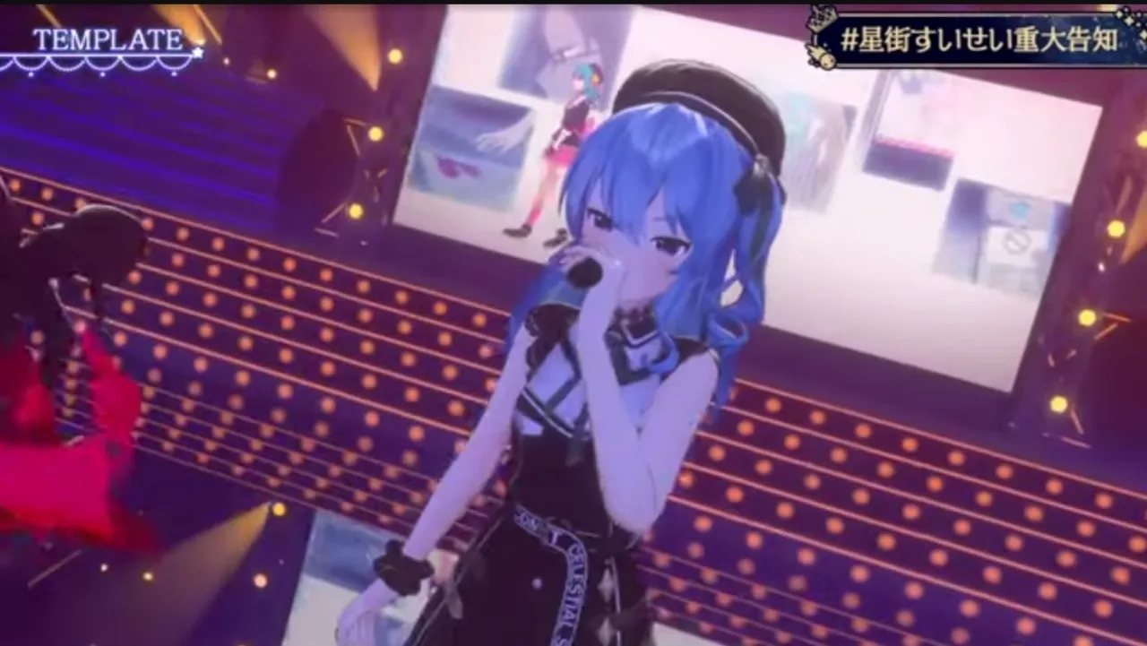 Bintang Hololive Hoshimachi Suisei Kembali dari Hiatus dengan Konser Besar