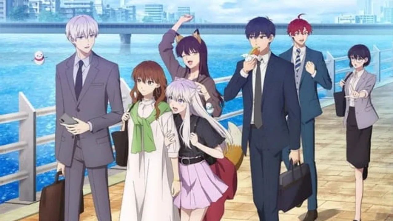 Anime TV Kouri Zokusei Danshi to Cool na Douryou Joshi Akan Mulai Tayang pada 4 Januari 2023