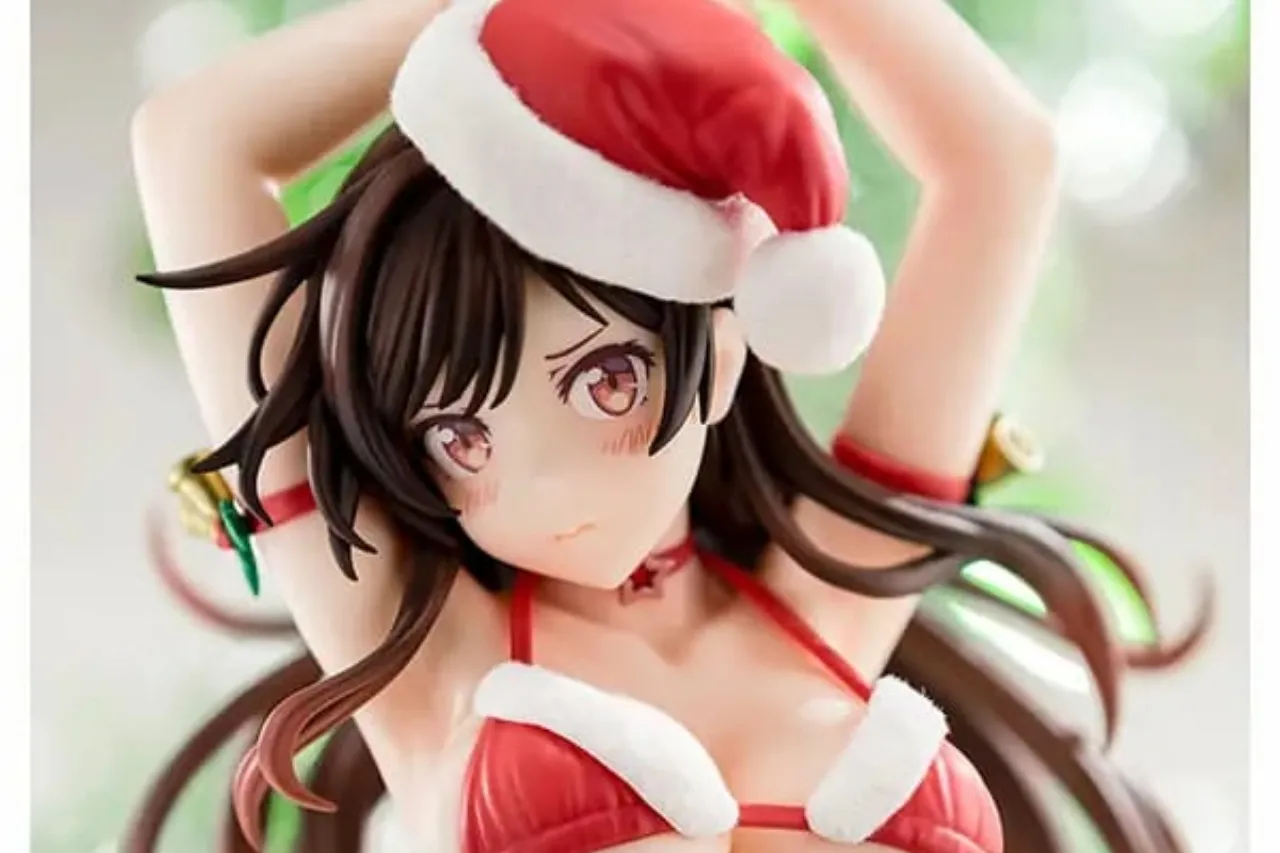 Chizuru Mengenakan Bikini Santa dalam Figur Baru