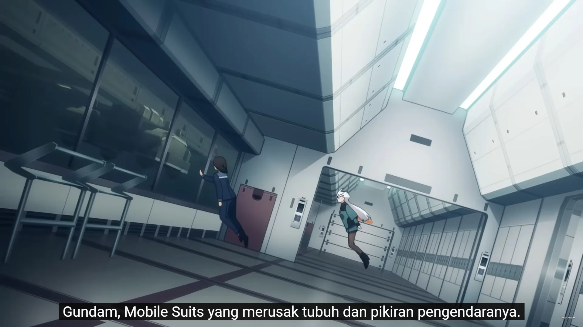 1% dari Gundam itu sendiri adalah teknologi yang merusak tubuh