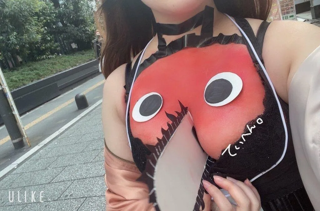 Oppai Besar Wanita Ini Jadi Pochita dari Chainsaw Man