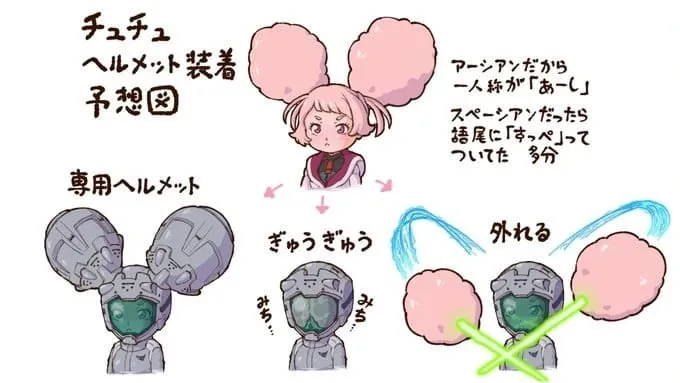 Inilah Rahasia di Balik Gaya Rambut Chuchu dalam Mobile Suit Gundam: The Witch from Mercury
