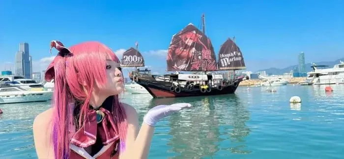 Houshou Marine Menerima Kapal di Hong Kong untuk 2 Juta Subscribers