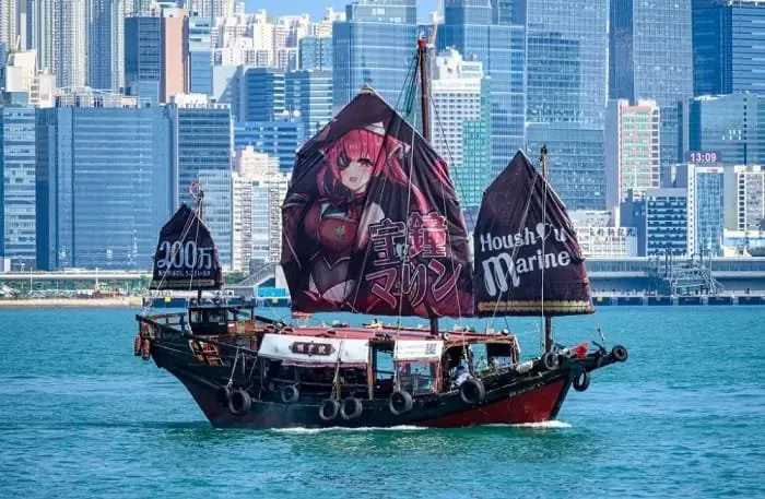 Houshou Marine Menerima Kapal di Hong Kong untuk 2 Juta Subscribers