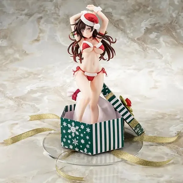 Chizuru Mengenakan Bikini Santa dalam Figur Baru