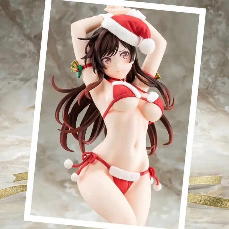 Chizuru Mengenakan Bikini Santa dalam Figur Baru