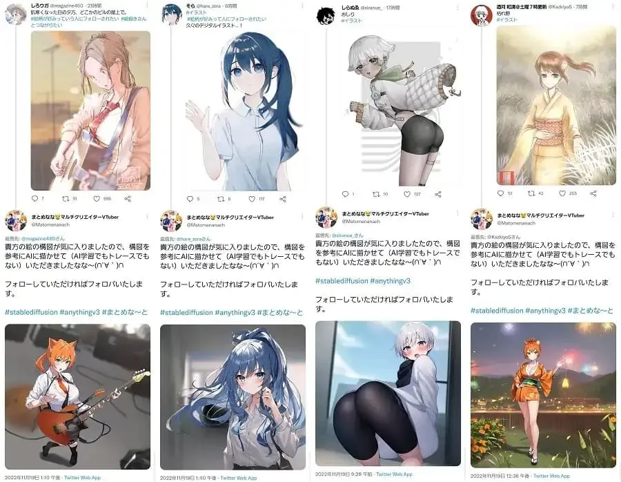 Pengguna Twitter Ini Remake Ilustrasi Orang Lain Menggunakan AI dan Menunjukkannya Langsung ke Ilustratornya