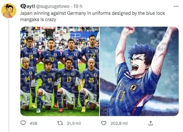 Misinformasi! Kreator Manga Blue Lock Tidak Mendesain Seragam Jepang untuk Piala Dunia