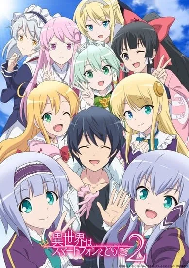 Anime Isekai wa Smartphone to Tomo ni. Season 2 Akan Mulai Tayang pada April 2023