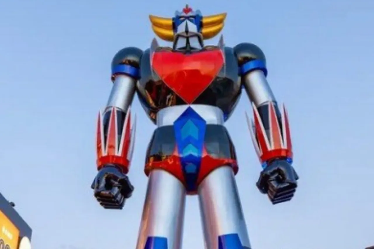 Patung Grendizer di Saudi Arabia Diresmikan sebagai Patung Metal Terbesar di Dunia dari Karakter Fiksi