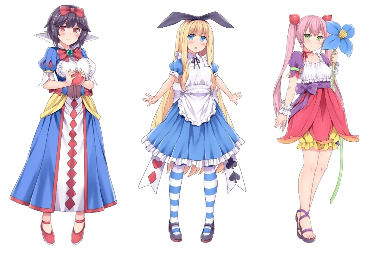 Anime Otogibanashi no Onigokko Telah Merilis Trailer untuk Little Red Riding Hood