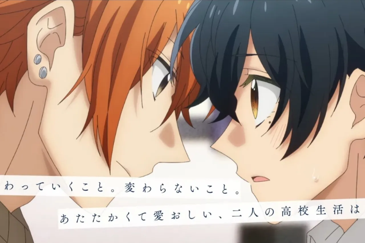 Film Anime Sasaki to Miyano Ungkap Iklan Baru dan Artis Lagu Tema