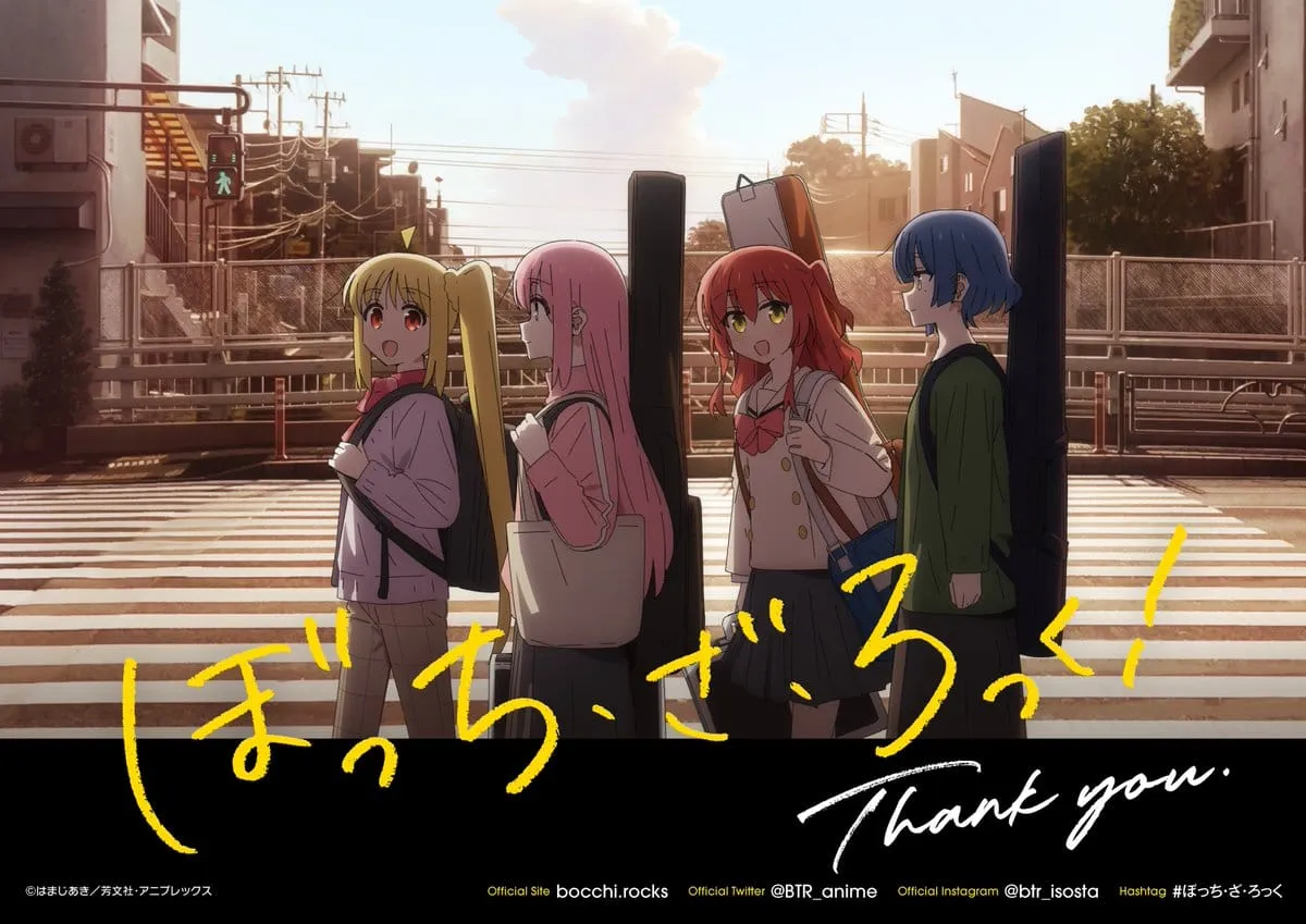 Bocchi the Rock! - Salah Satu Anime Terbaik di Tahun 2022
