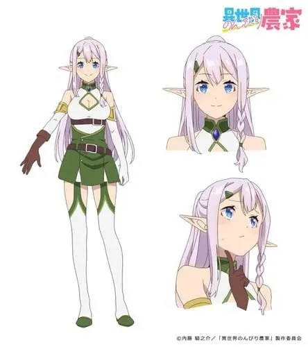 Anime Isekai Nonbiri Nouka Ungkap Seiyuu dan Tanggal Tayangnya