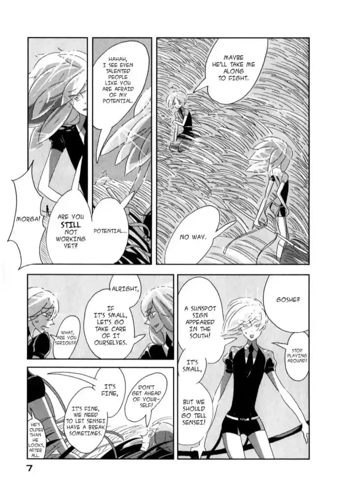 Bab 99 Manga Houseki no Kuni Memiliki 3 Halaman dengan Panel Kosong