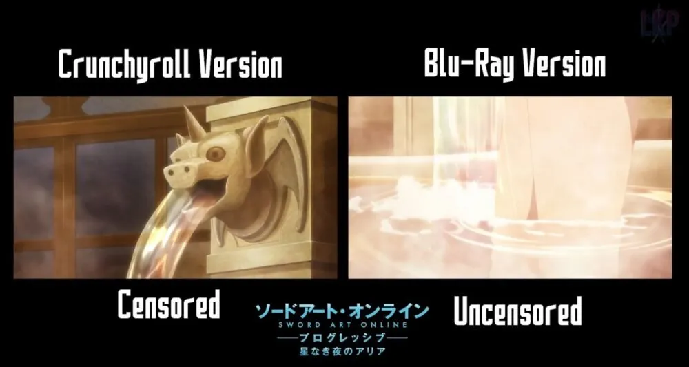 Crunchyroll Menyensor Adegan Mandi Asuna di SAO: Progressive