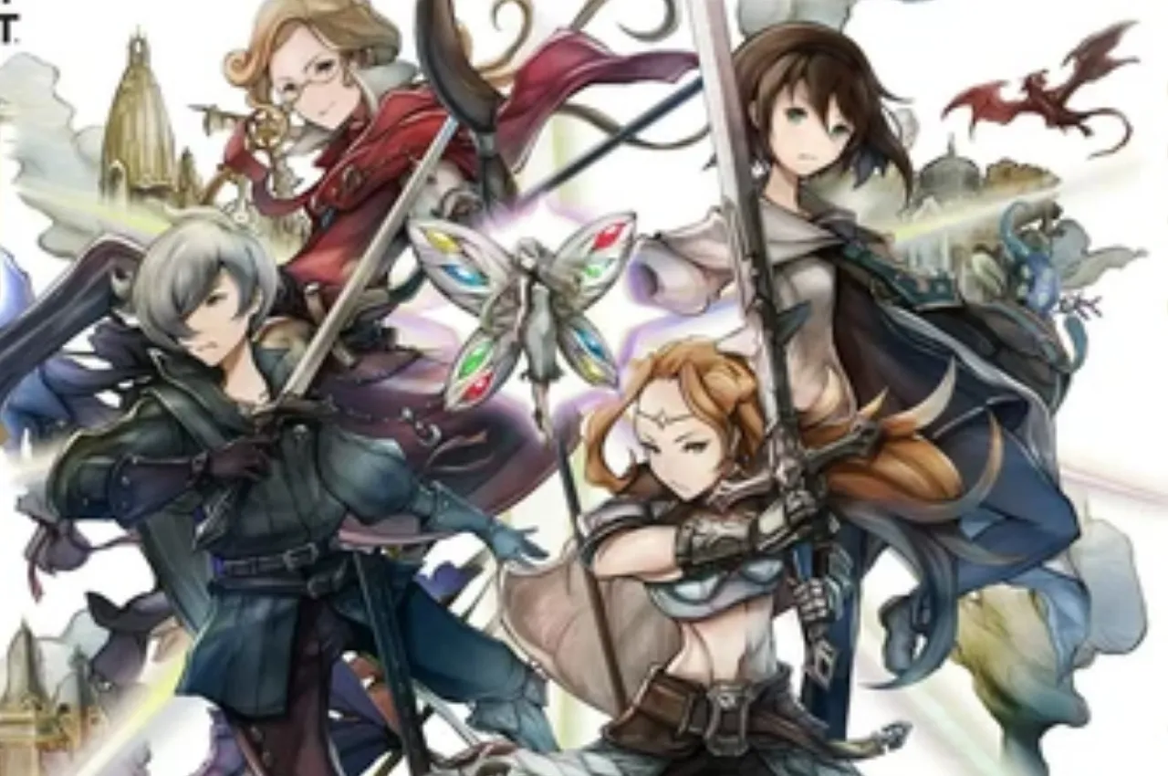 Layanan Game Smartphone Bravely Default Brilliant Lights Akan Berakhir