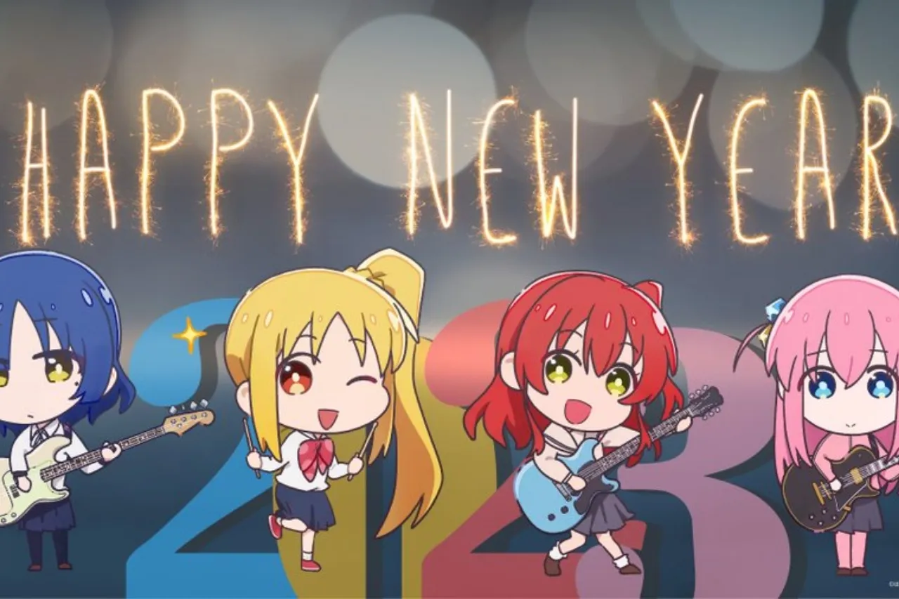 Selamat Tahun Baru 2023 Dari Dunia Anime