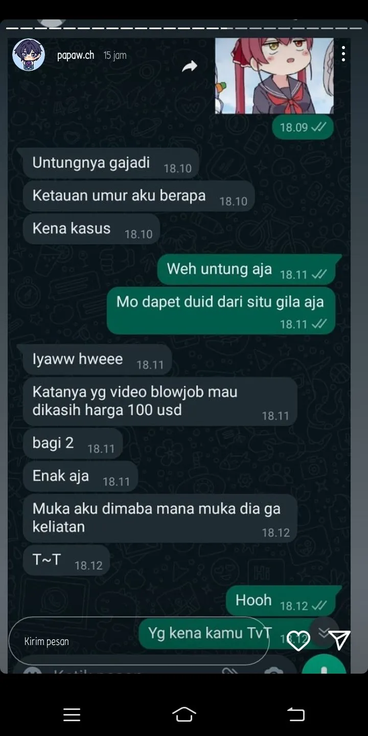 Cosplayer Minor Dituduh Selingkuh Dengan Vtuber Berusia 22 tahun