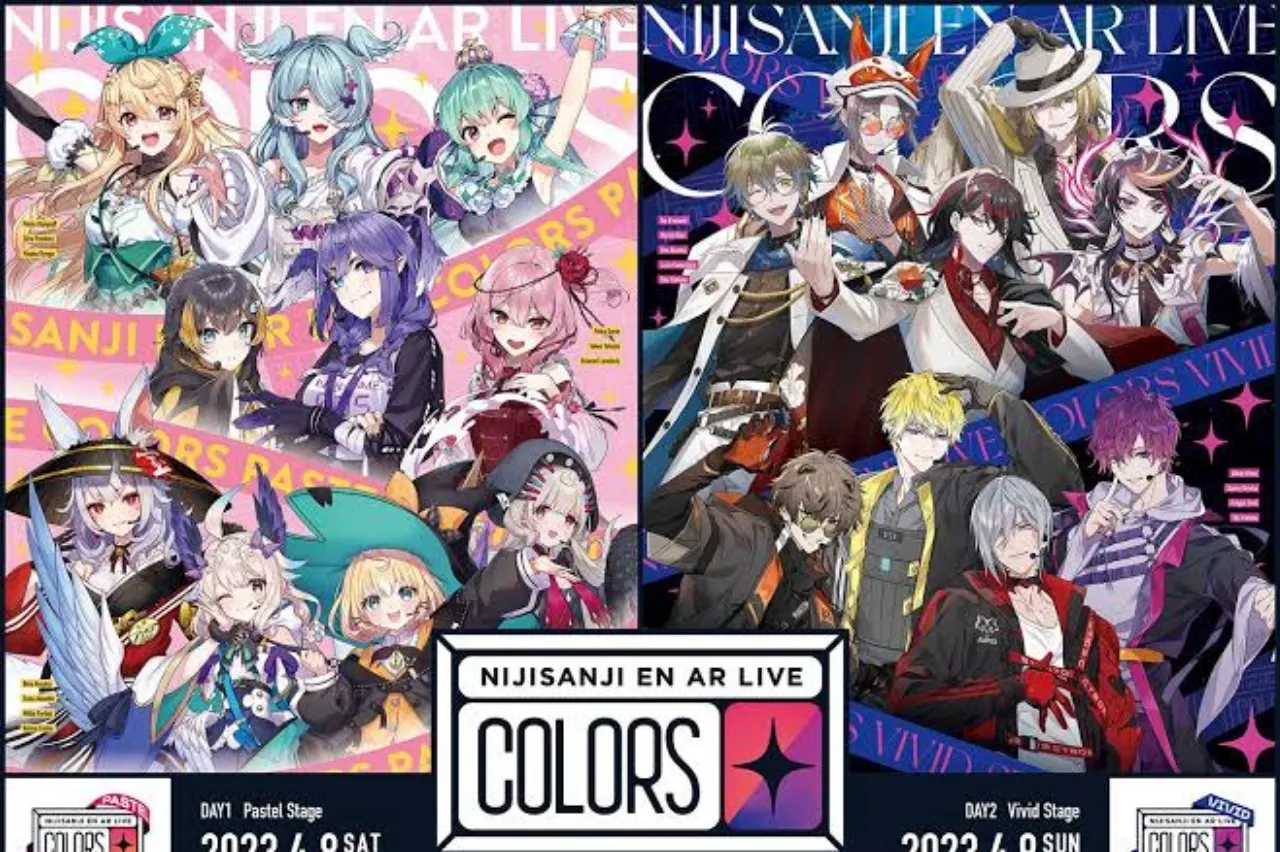NIJISANJI EN Mengumumkan Konser AR untuk 8-9 April
