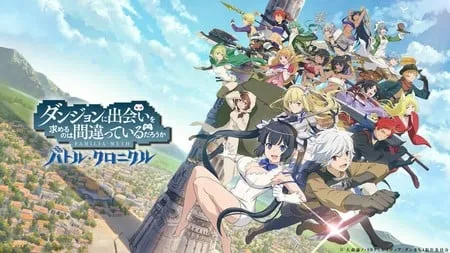 Intip Trailer Action RPG Smartphone Dungeon ni Deai o Motomeru no wa Machigatteiru Darō ka Battle Chronicle