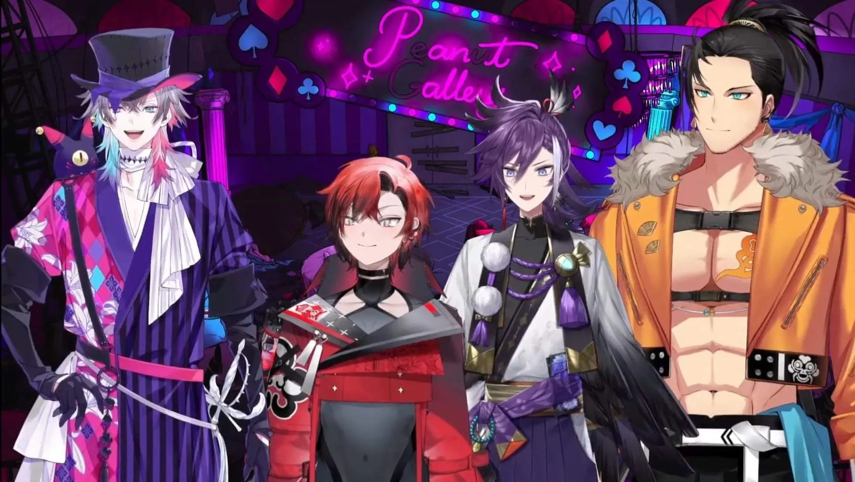 Grup VTuber Laki-Laki hololive Inggris Memulai Debut 4 VTuber Baru