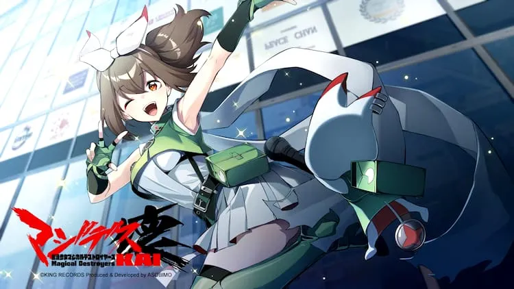 Anime Mahō Shōjo Magical Destroyers Rilis PV Otaku Hero dan Mengungkapkan Game Smartphone
