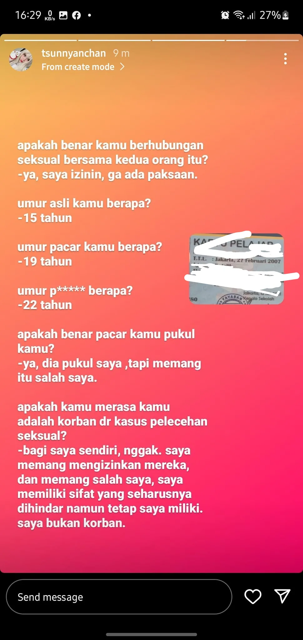 Cosplayer Minor Dituduh Selingkuh Dengan Vtuber Berusia 22 tahun