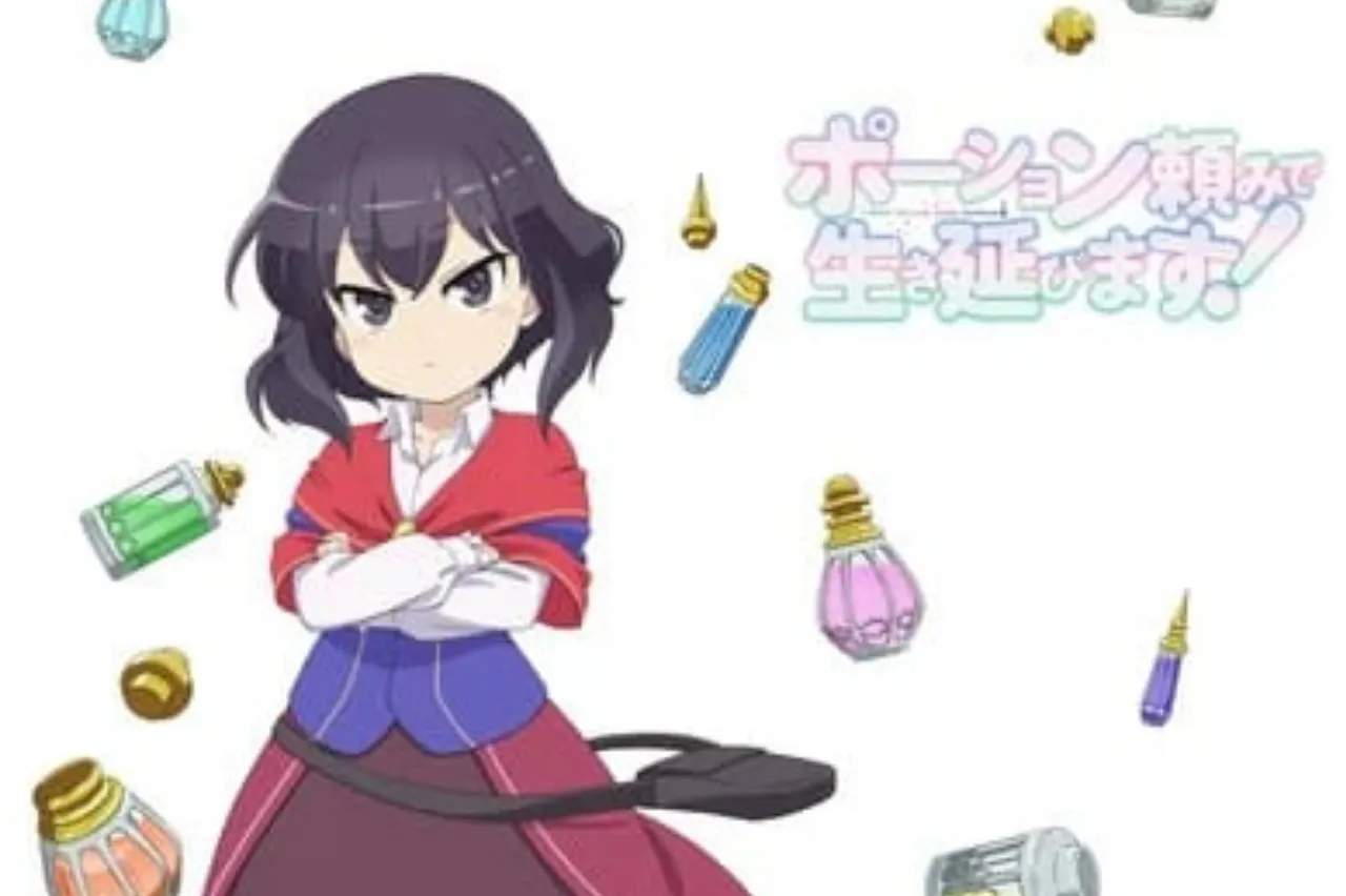 Novel Potion-danomi de Ikinobimasu! Menginspirasi Anime TV untuk Tahun 2023