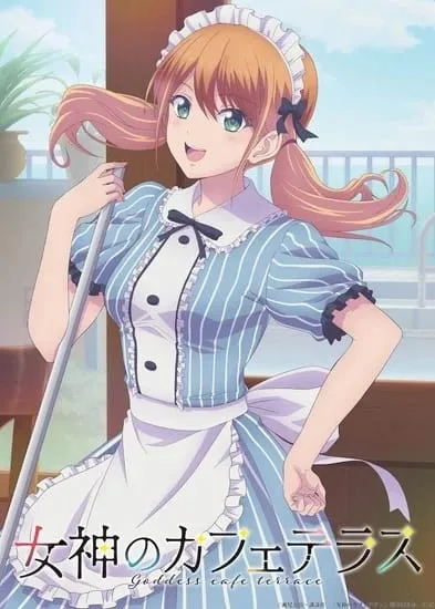 Anime Megami no Café Terrace Rilis Video dan Visual Karakter Riho Tsukishima