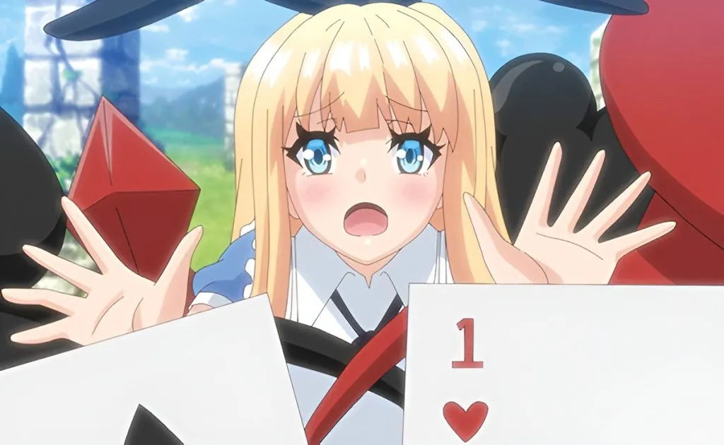 Inilah Gambar Cuplikan Otogibanashi no Onigokko Episode 2: Alice in Wonderland
