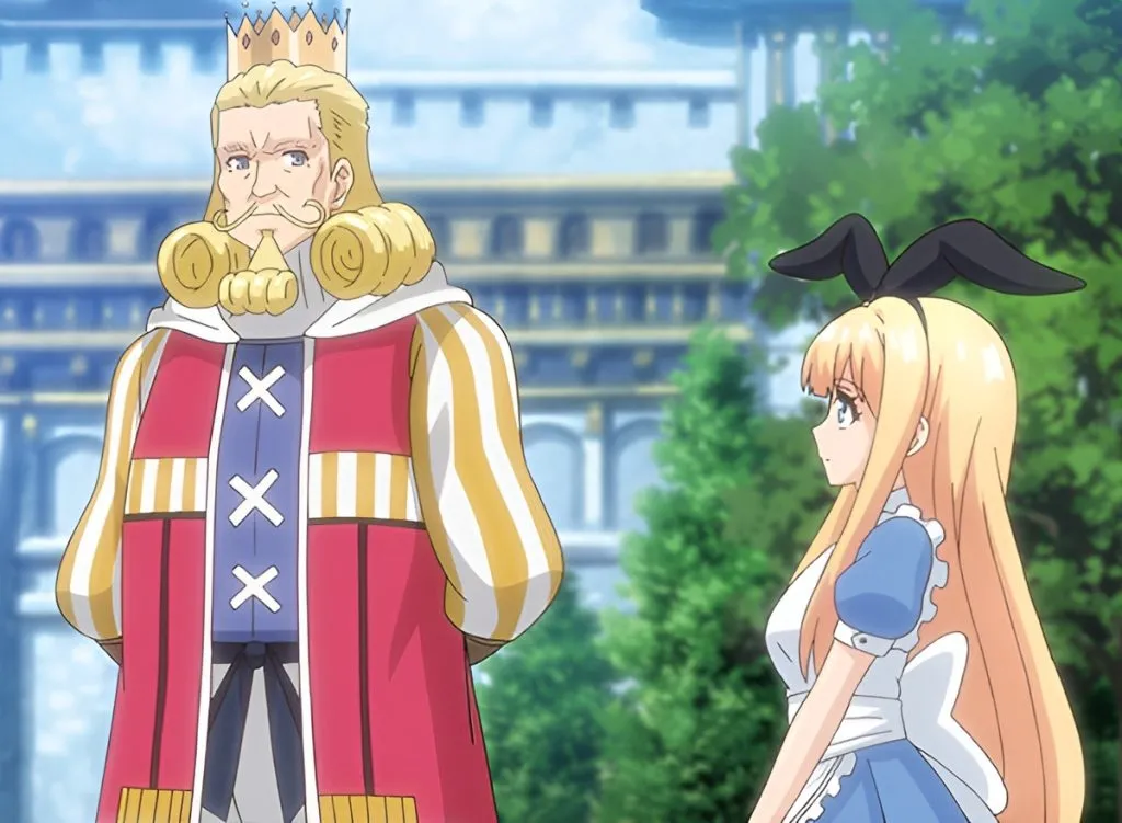 Inilah Gambar Cuplikan Otogibanashi no Onigokko Episode 2: Alice in Wonderland